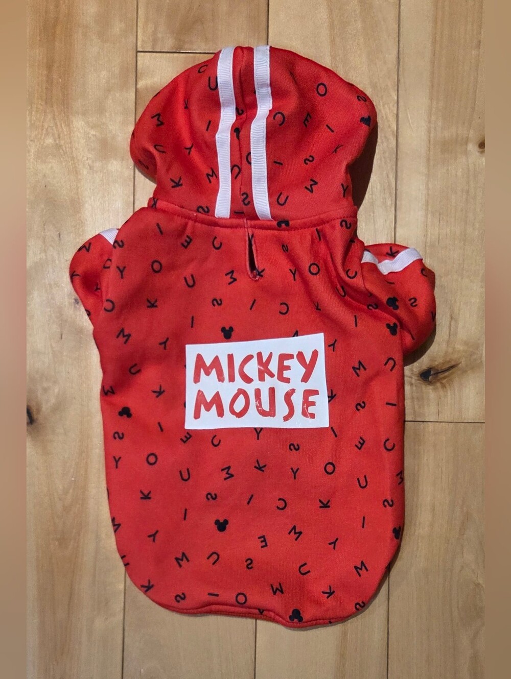 NEW Disney Mickey Mouse Red Dog Hoodie (SM)